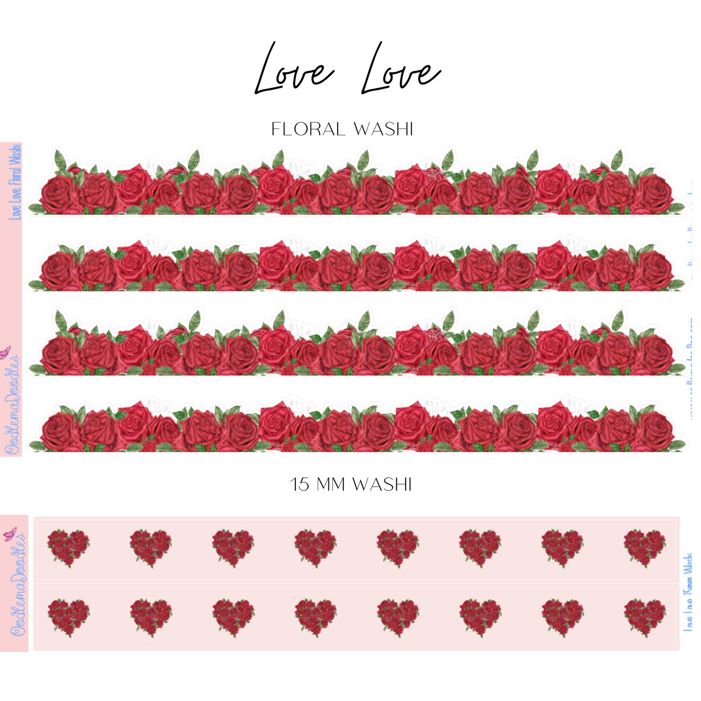Love Love Addon & Extra Washi Options
