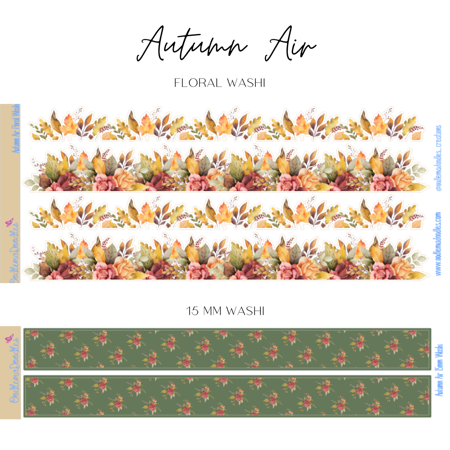 Autumn Air Addon & Extra Washi Options