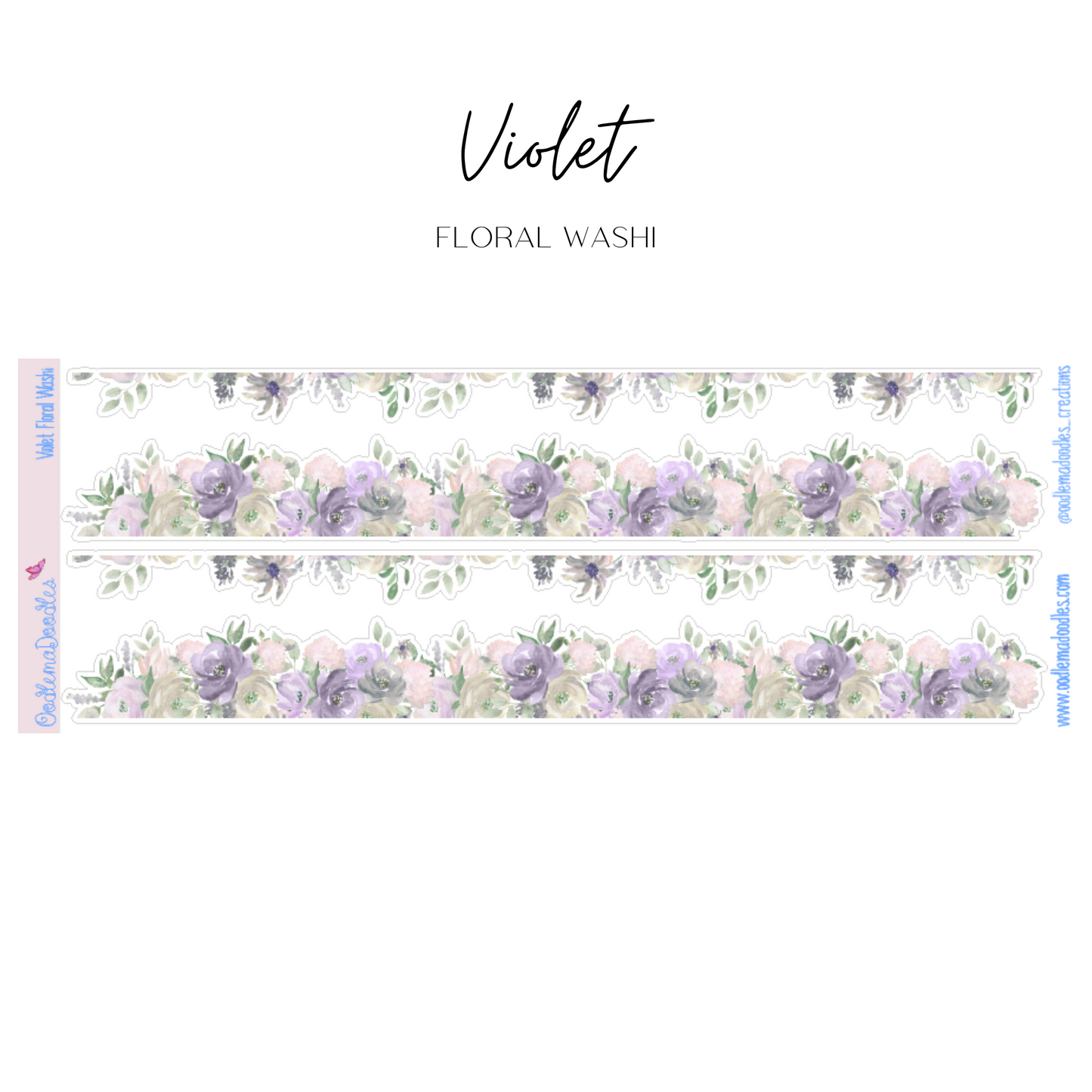Violet Addon & Extra Washi Options