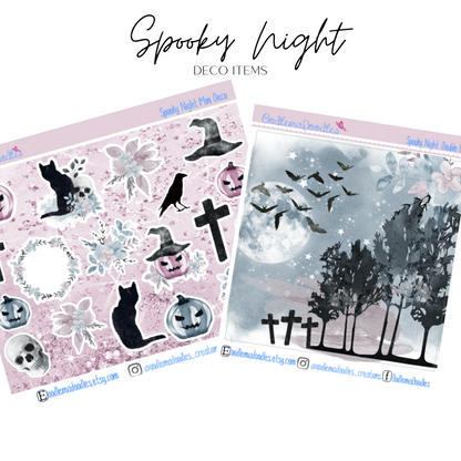 Spooky Night Addon & Extra Washi Options