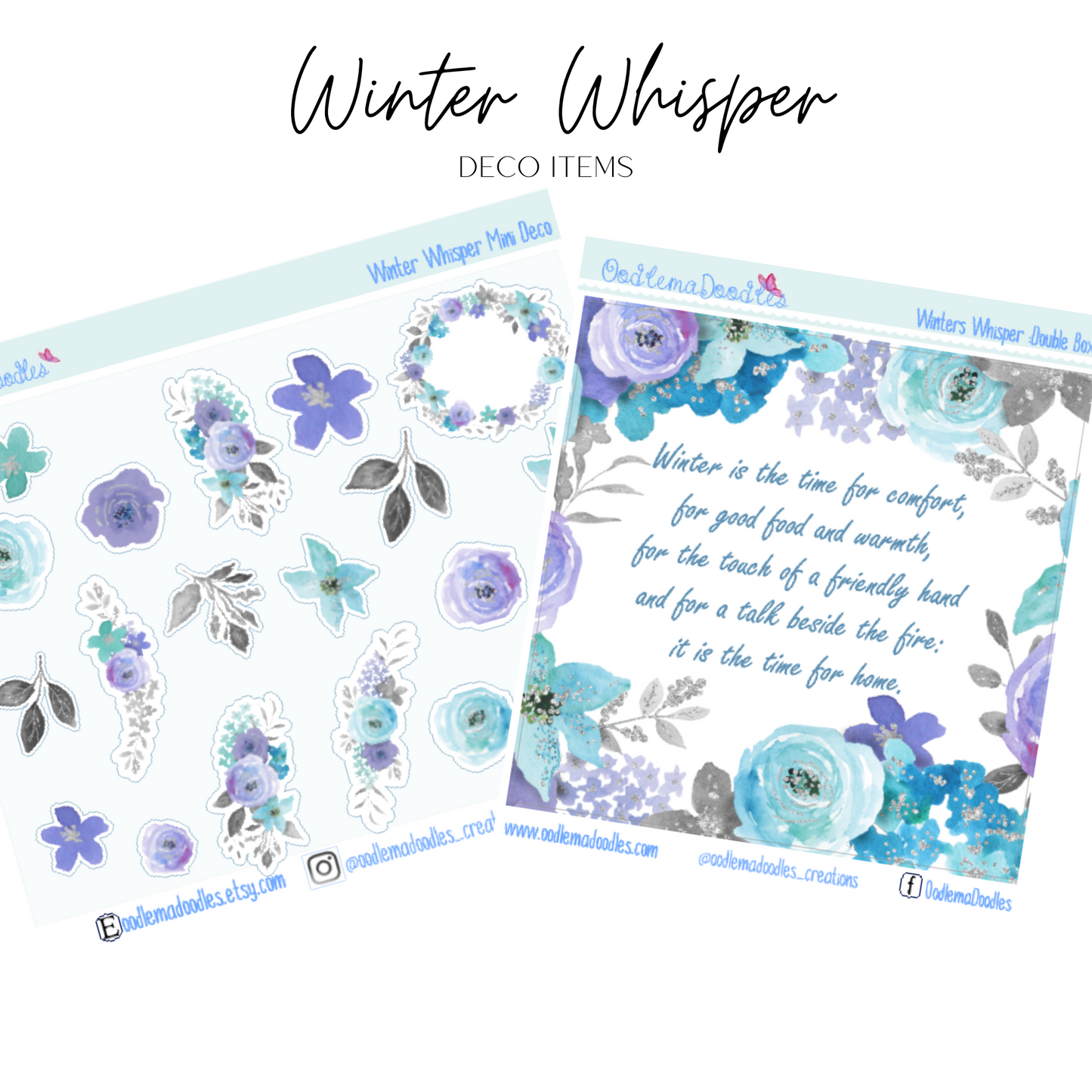 Winter Whisper Addon & Extra Washi Options