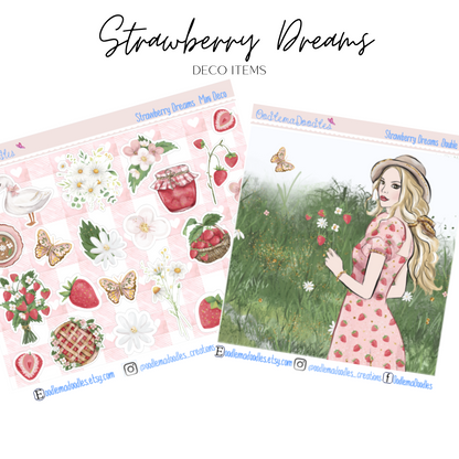 Strawberry Dreams Addon & Extra Washi Options