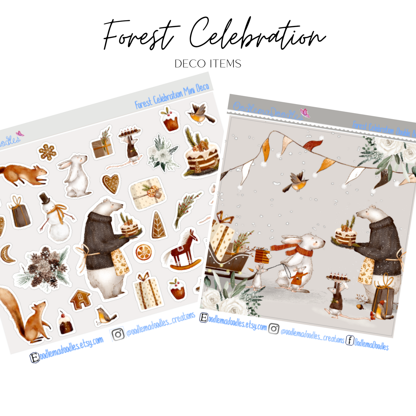 Forest Celebration Addon & Extra Washi Options