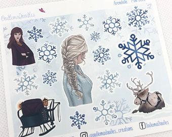 Arendelle Mini Decorative Stickers - oodlemadoodles