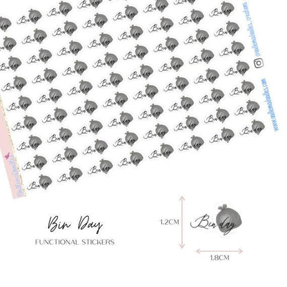 Bin Day Functional Icons - oodlemadoodles