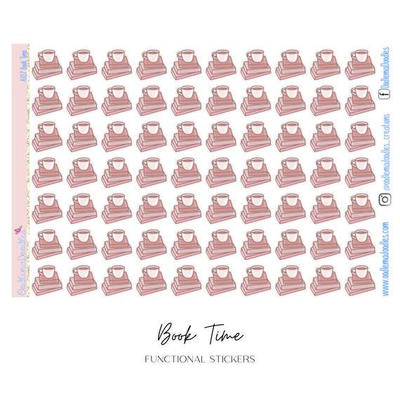 Book Time Functional Icons – oodlemadoodles