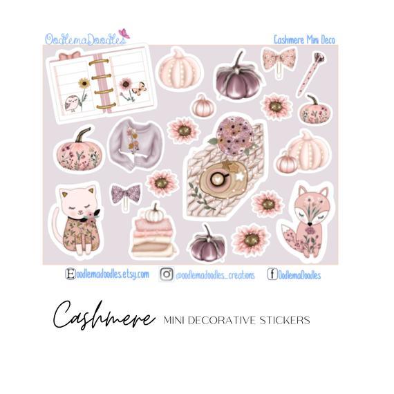 Cashmere Decorative Stickers - oodlemadoodles