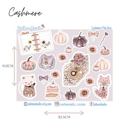 Cashmere Decorative Stickers - oodlemadoodles