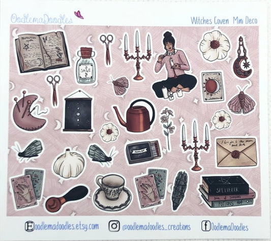Witches Coven - Decorative Stickers