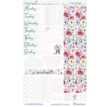 Sunshine Essential Planner Sticker Kit