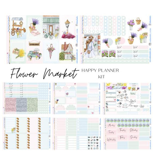Flower Market Happy Planner Classic
