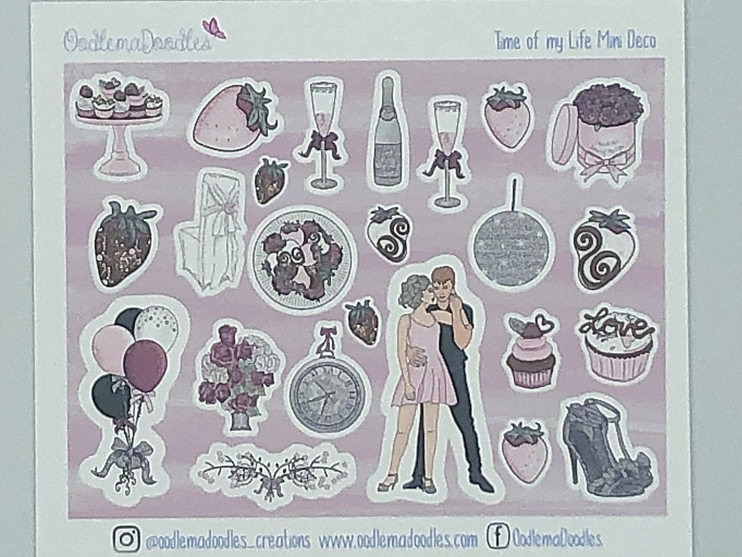 Time of my life - Decorative Stickers