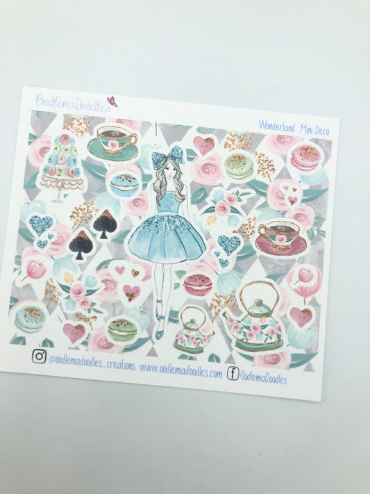 Wonderland - Decorative Stickers