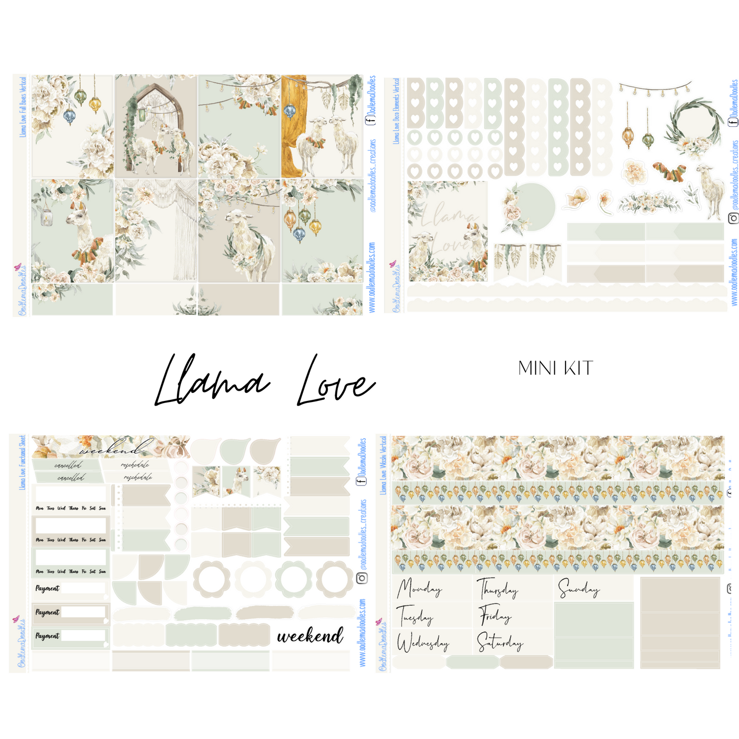 Llama Love Mini Kit