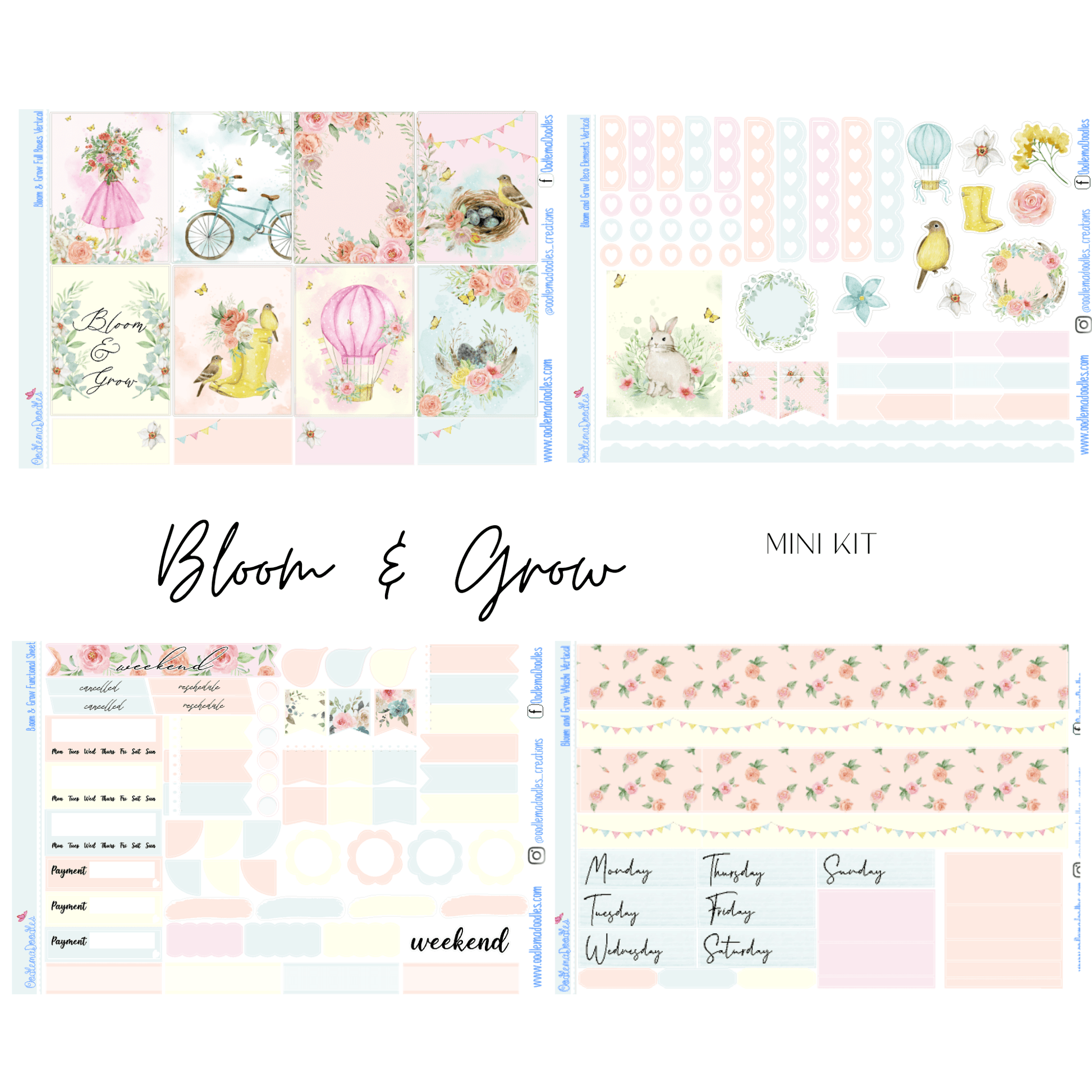 Bloom & Grow Mini Kit - oodlemadoodles
