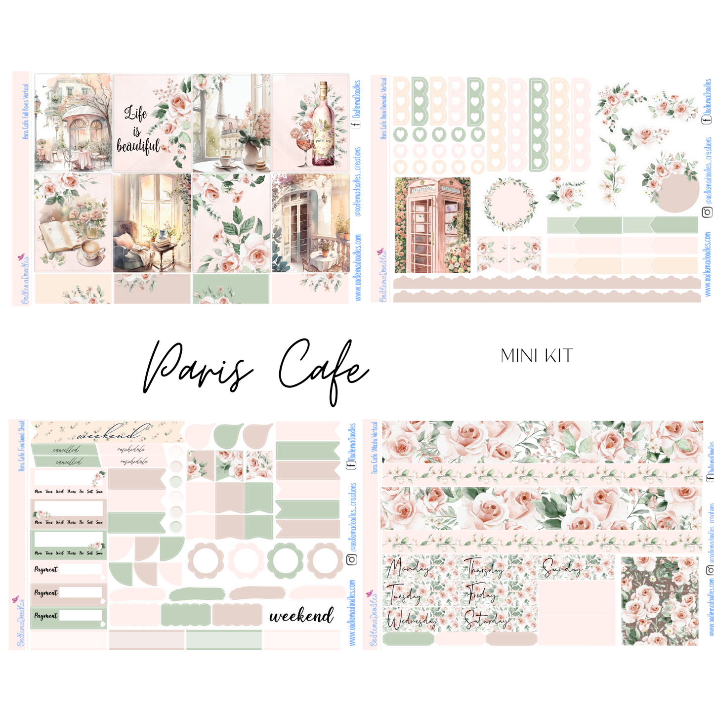 Paris Cafe Mini Kit