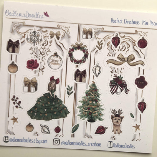Perfect Christmas Decorative Stickers