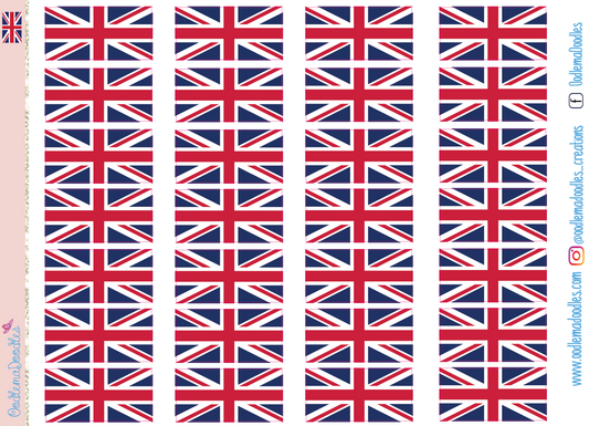 United kingdom Small Flags