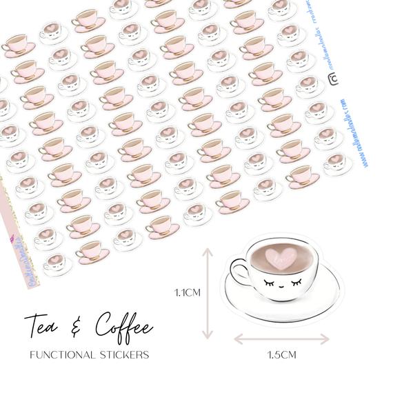 Tea and Coffee Stickers