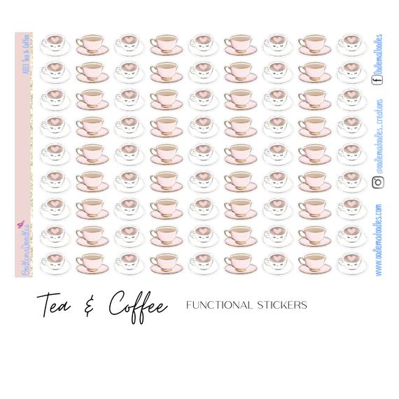 Tea and Coffee Stickers