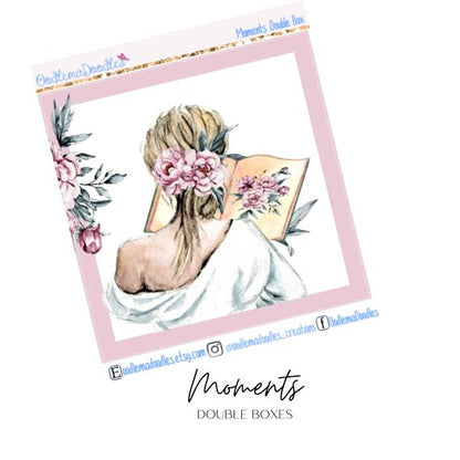 Moments Decorative Double Box Sticker