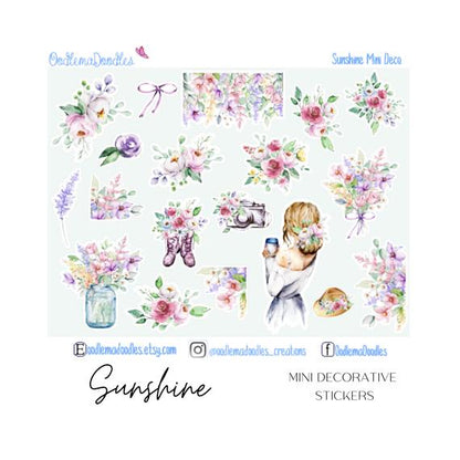 Sunshine Mini Decorative Stickers