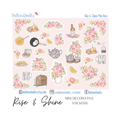 Rise & Shine Mini Decorative Stickers