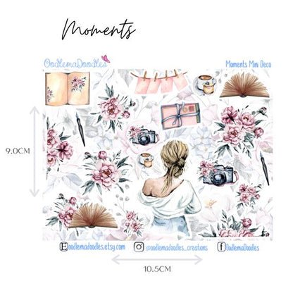 Moments Mini Decorative Stickers