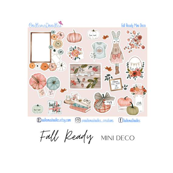 Fall Ready Mini Decorative Stickers