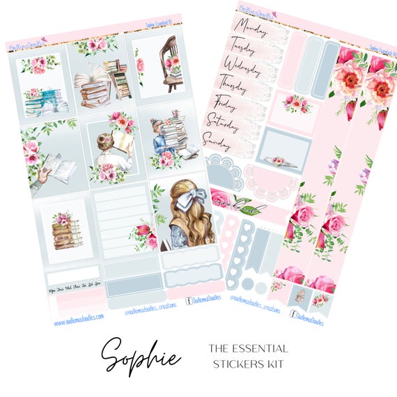 Sophie Essential Planner Sticker Kit