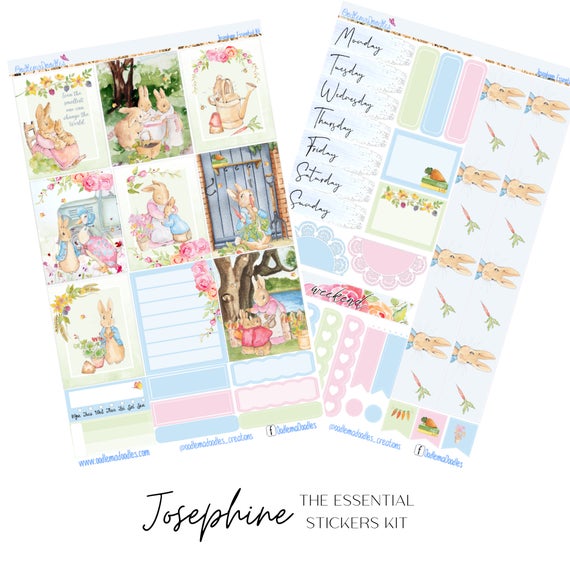 Josephine Essential Planner Sticker Kit