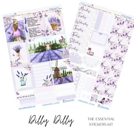 Dilly Dilly Essential Planner Sticker Kit - oodlemadoodles