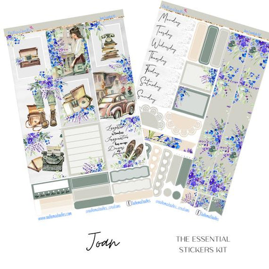 Joan Essential Planner Sticker Kit