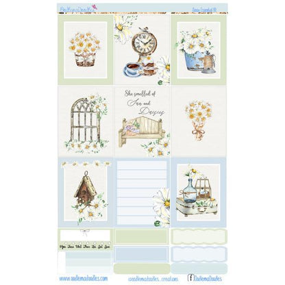 Daisy Essential Planner Sticker Kit - oodlemadoodles