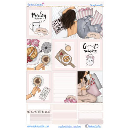 Morning Essential Planner Sticker Kit