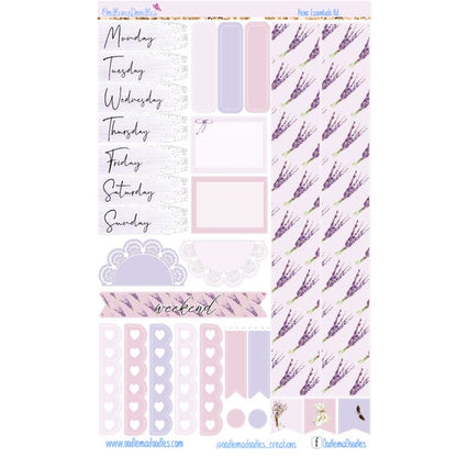 Picnic Essential Planner Sticker Kit