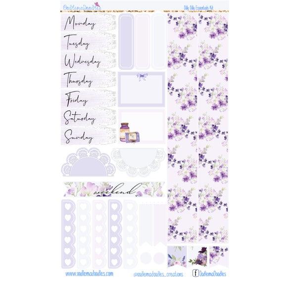 Dilly Dilly Essential Planner Sticker Kit - oodlemadoodles