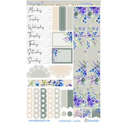 Joan Essential Planner Sticker Kit