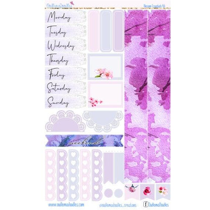 Blossom Essential Planner Sticker Kit - oodlemadoodles