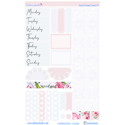 Fairytale Dreaming Essential Planner Sticker Kit