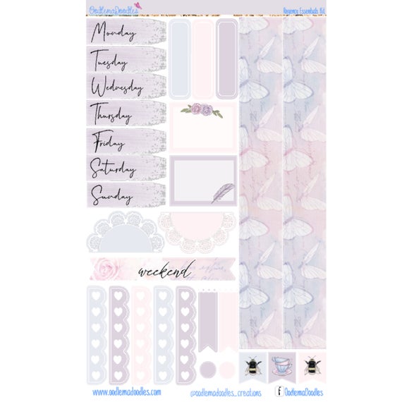 Regency Essential Planner Sticker Kit