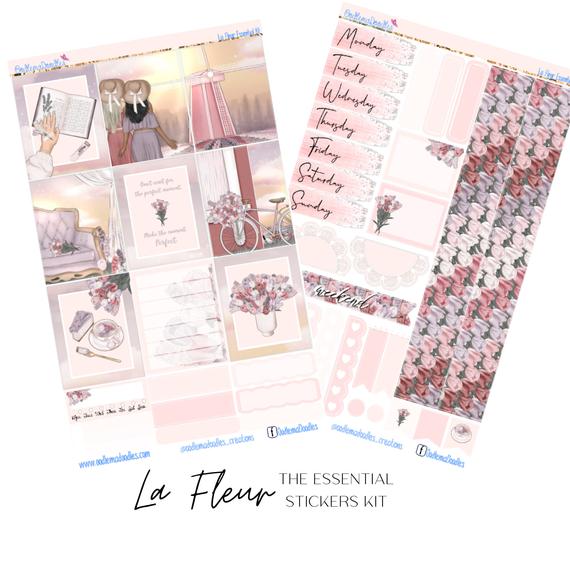 La Fleur Essential Planner Sticker Kit