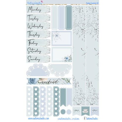 Daphne Essential Planner Sticker Kit - oodlemadoodles