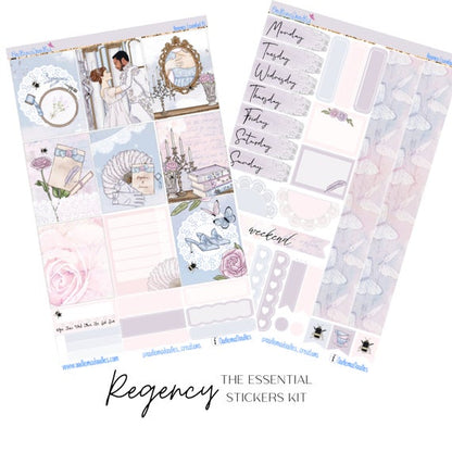 Regency Essential Planner Sticker Kit