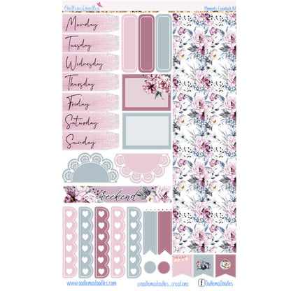 Moments Essential Planner Sticker Kit