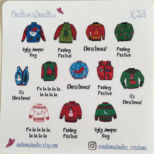 Christmas Jumpers : X23 - oodlemadoodles