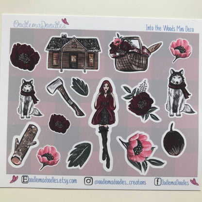 Into the Woods Mini Decorative Stickers