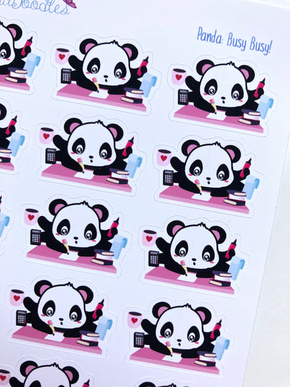 Kawaii Panda Busy Busy..!