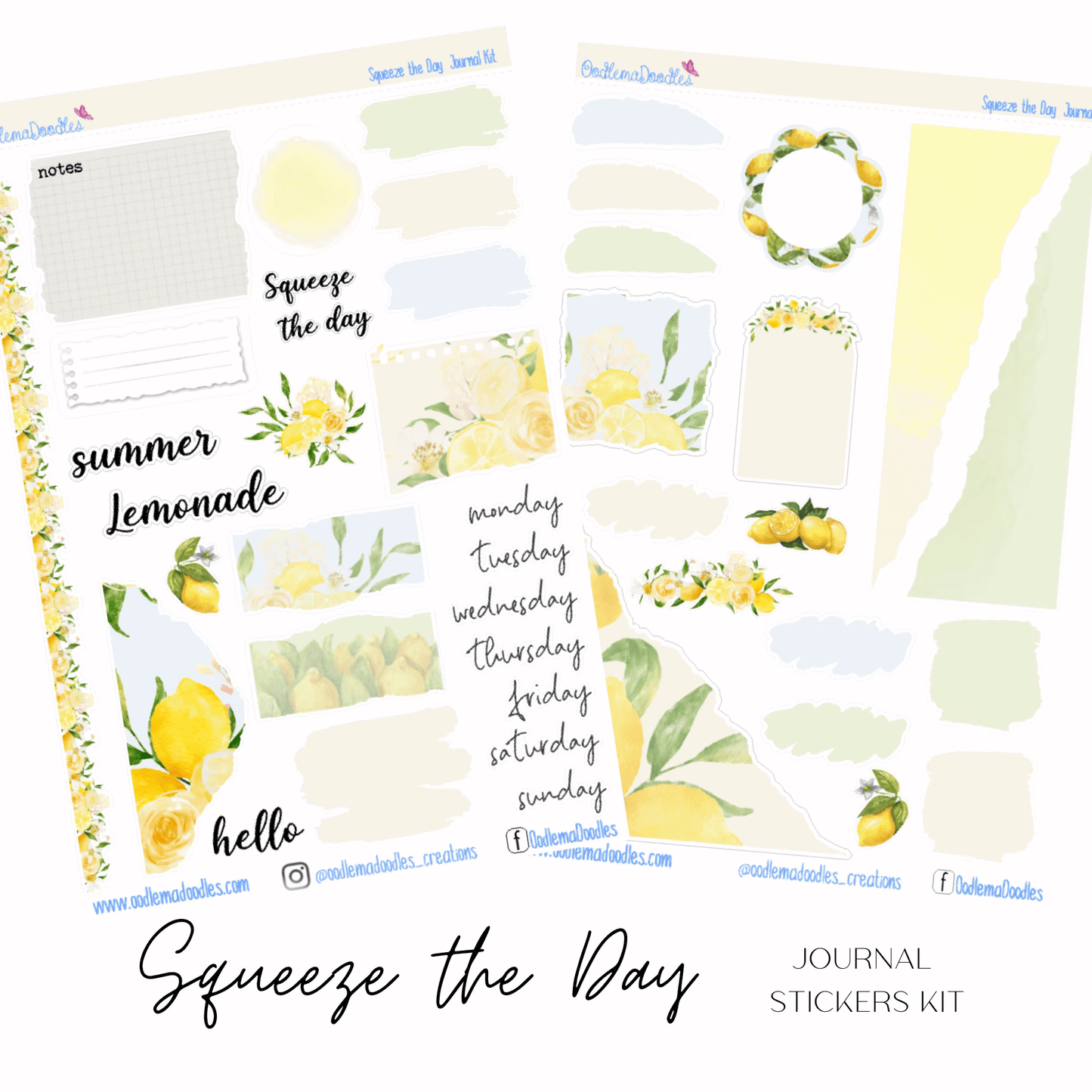 Squeeze the Day Journal Set