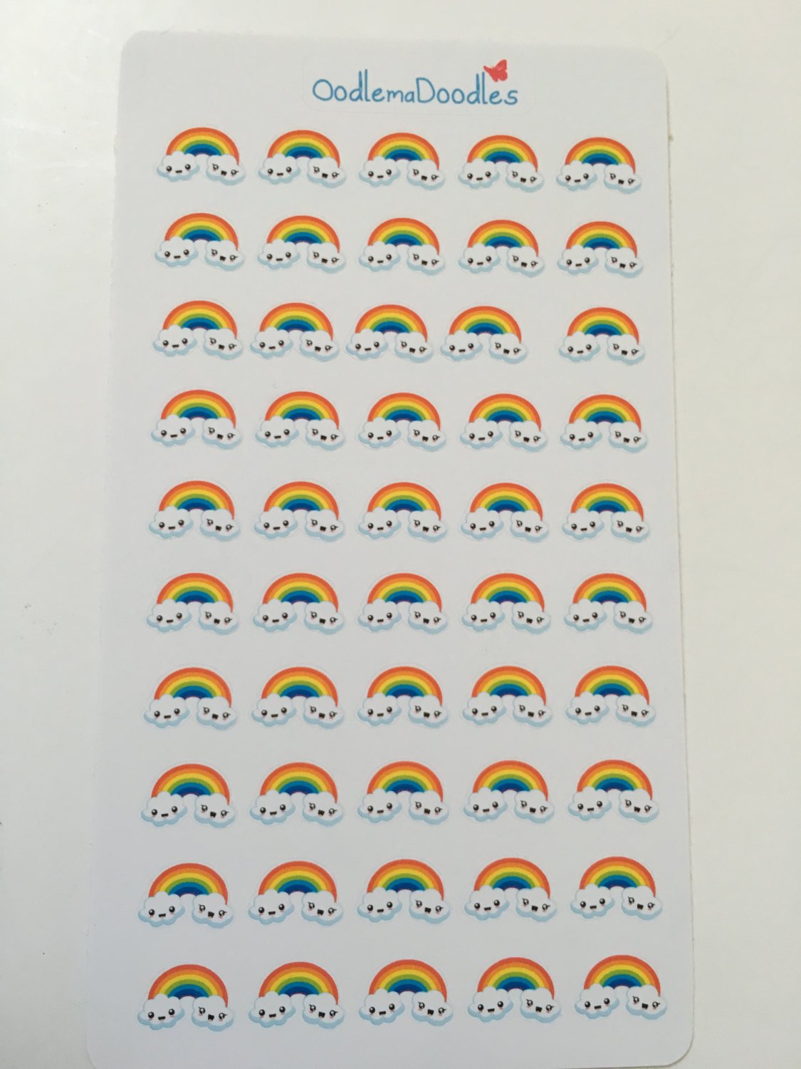 Kawaii Rainbow Stickers :